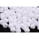 Mushroom Button Beads 9x8mm White Opal 02010/03000 | Rutkovsky