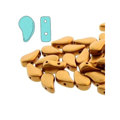 Paisley Duo 8x5 mm N. 4 BRONZE GOLD