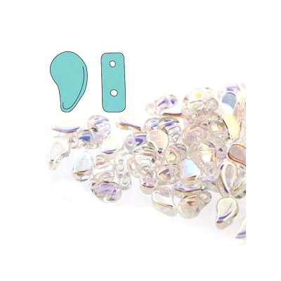 Paisley Duo 8x5 mm N. 9 CRYSTAL AB