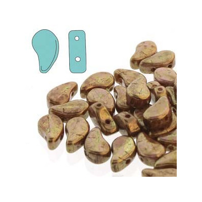 Paisley Duo 8x5 mm N. 32 CHALK SENEGAL BROWN