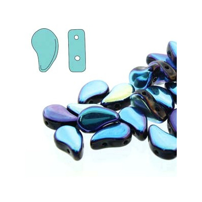 Paisley Duo 8x5 mm N. 47 JET FULL AB