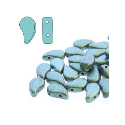 Paisley Duo N. 55 POLYCHROME MINT CHOCOLATE