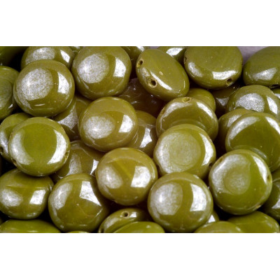 PRECIOSA Candy N. 97 OPAQUE OLIVE WHITE LUSTER