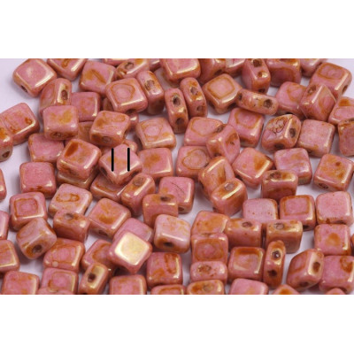 Silky Plane N. 3 WHITE ALABASTER TRAVERTIN RED