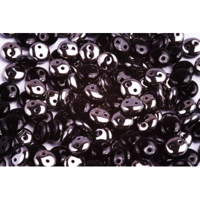 CzechMates Lentil 6mm N. 29 JET CHROM 