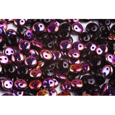 CzechMates Lentil 6mm N. 30 JET SLIPERIT