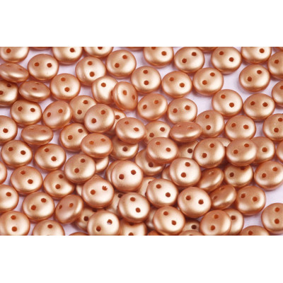 CzechMates Lentil 6mm N. 58 PASTEL AMBER