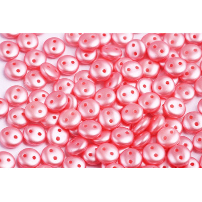 CzechMates Lentil 6mm N. 59 PASTEL LIGHT CORAL