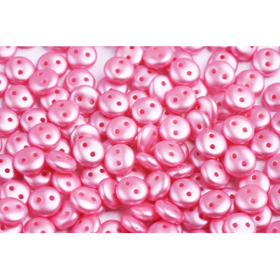 CzechMates Lentil 6mm N. 60 PASTEL PINK