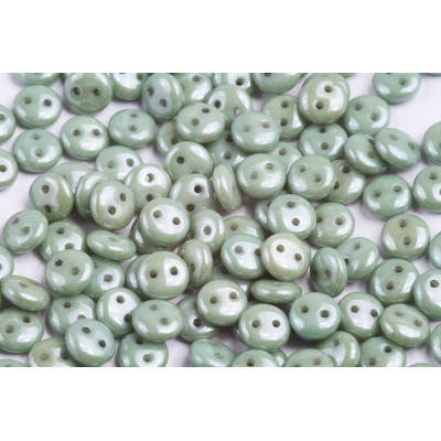 CzechMates Lentil 6mm N. 103 GREEN LUSTER  