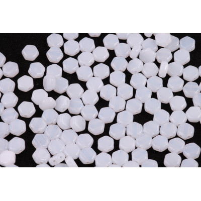 Honeycomb N. 65 White Alabaster