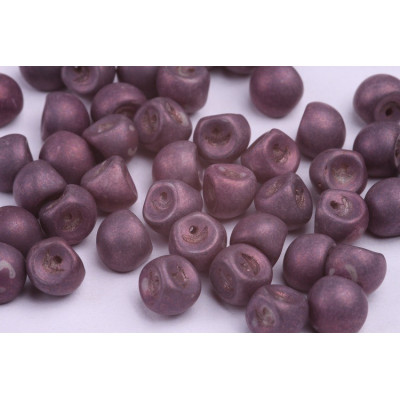 Mauve Mushroom Button Beads 9x8mm 02020/84100/15726 | Rutkovsky