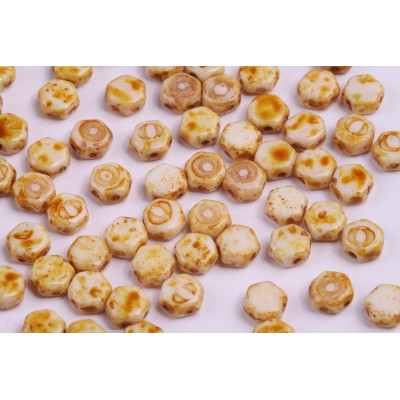 Honeycomb N. 86 WHITE ALABASTER TRAVERTINE