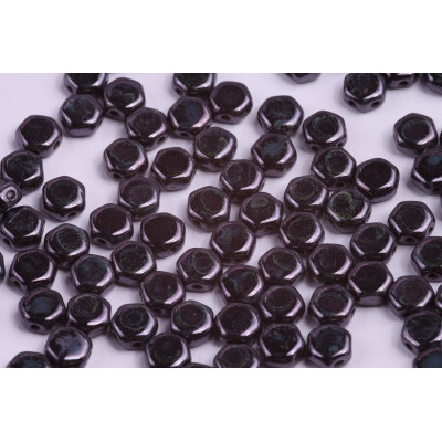 Honeycomb N. 89 Black Opaque, Picasso Blue