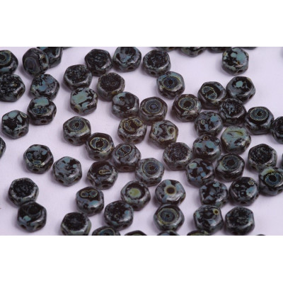 Honeycomb N. 93 JET TRAVERTIN