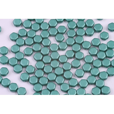 Honeycomb N. 113 Matte Pearl Emerald Green Cotton Candy