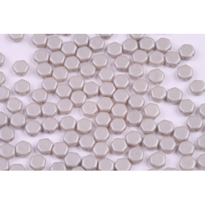 Honeycomb N. 114 Matte Pearl Silver Gray Grey Cotton Candy