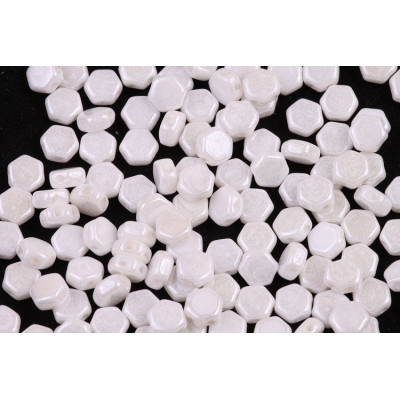 Honeycomb N. 115 WHITE ALABASTER LUSTER