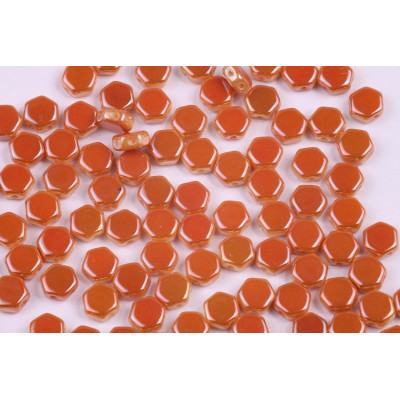 Honeycomb N. 120 WHITE ALABASTER FULL APRICOT