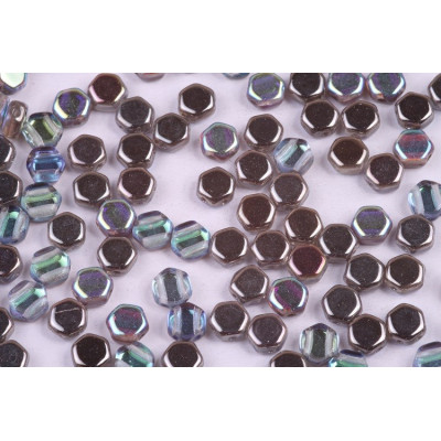 Honeycomb N. 136 CRYSTAL GRAPHITE RAINBOW