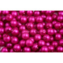 Perles rondes  ciré opaque N. 27B Violet