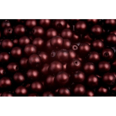 Perles rondes  ciré opaque N. 20F Violet