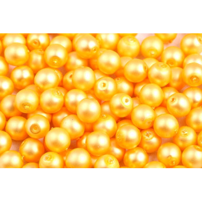 Perles rondes  ciré opaque N. 23F Or