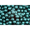 Perles rondes  ciré opaque N. 38F Vert