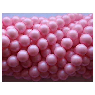 Perles rondes  ciré opaque N. 3H Rose