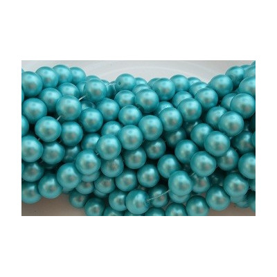 Perles rondes  ciré opaque N. 14H Vert