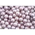 Round waxed beads matte 10 mm N. 43H Grey