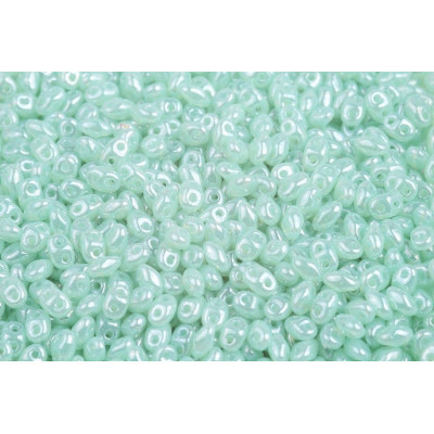 MATUBO MINIDUO  N. 436 OPAL GREEN AQUA WHITE LUSTER