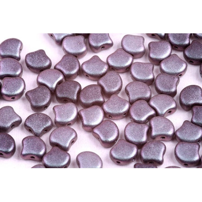 Matubo Ginko Beads Polychrome Chameleon Green-Grey 7.5mm