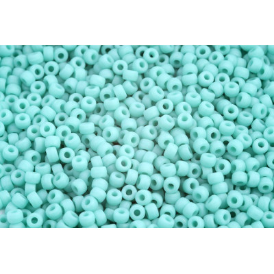 MATUBO ROUND 8/0  N. 230 TURQUOISE GREEN MAT