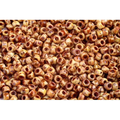 MATUBO ROUND 7/0  N. 105 CHALK TRAVERTIN DARK