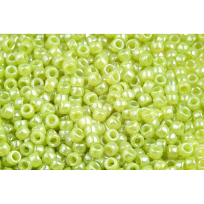 MATUBO ROUND 7/0  N. 112 OPAL GREEN WHITE LUSTER