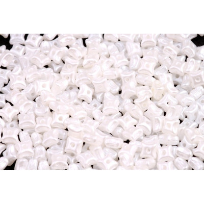Preciosa Orion Beads 3x5mm Pastel Snow White 02010/25001