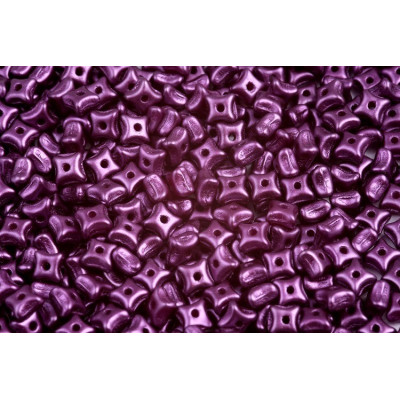 Preciosa Orion Beads 3x5mm Pearl Purple 25032 | Czech Glass