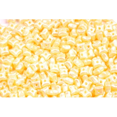 Preciosa Orion Beads 3x5mm Cream Pearl 25039 | Czech Glass Stars