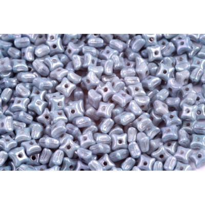 Preciosa Orion Star Beads 3x5mm Blue Luster 02010/14464 | Czech Glass