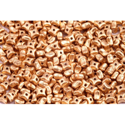 Preciosa Orion Beads 3x5mm Gold Bronz 02010/01710 | Czech Glass