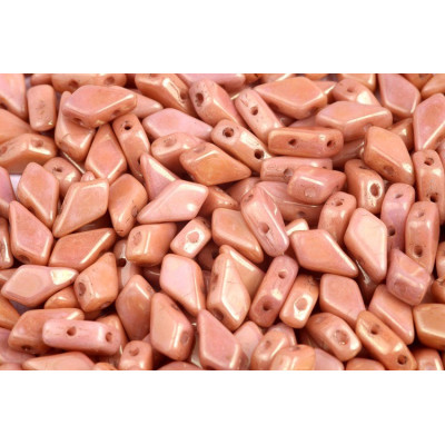 Kite beads 9x5 mm N. 9 CHALK RED LUSTER