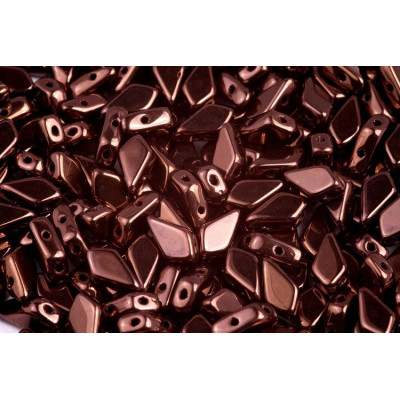 Kite beads 9x5 mm N. 15 JET BRONZE LUSTER