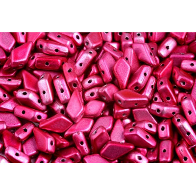Kite beads 9x5 mm N. 17 METALUST HOT PINK