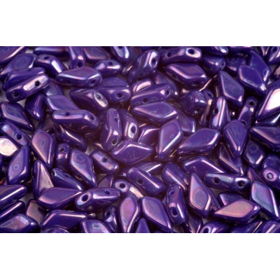 Kite beads 9x5 mm N. 30 OPAQUE BLUE NEBULA