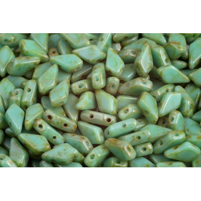 Kite beads 9x5 mm N. 34 Truquoise Dark Travertin