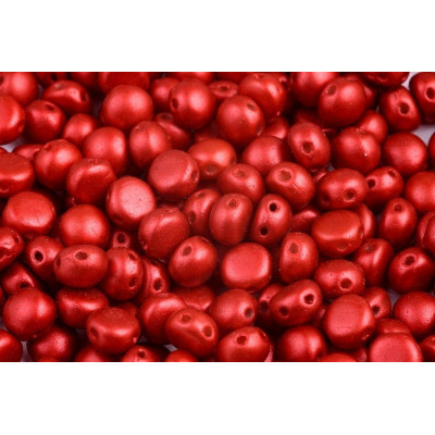 Preciosa Candy N. 144 WHITE ALABASTER LAVA RED