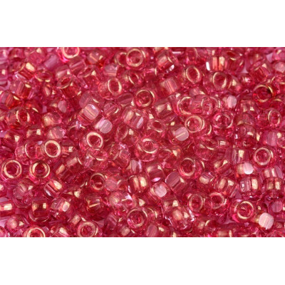 Matubo 3CUT 6/0 Crystal Red Luster 14495 | Czech Glass Beads