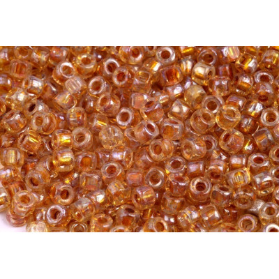 Matubo 3CUT 6/0 Crystal Picasso 00030/4340 | Czech Glass Beads