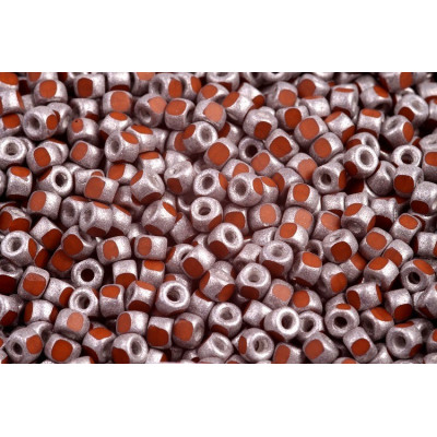 Matubo 3CUT 6/0 Chocolate Silver 13060/81002 | Czech Beads